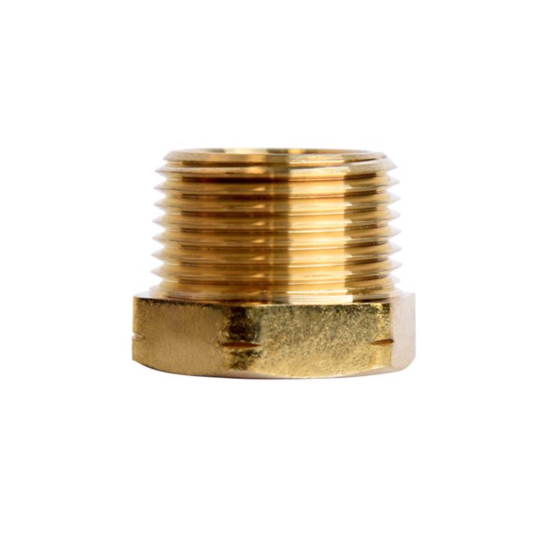 ATC 1 in. MPT X 1/4 in. D FPT Brass Hex Bushing (Pack of 5)