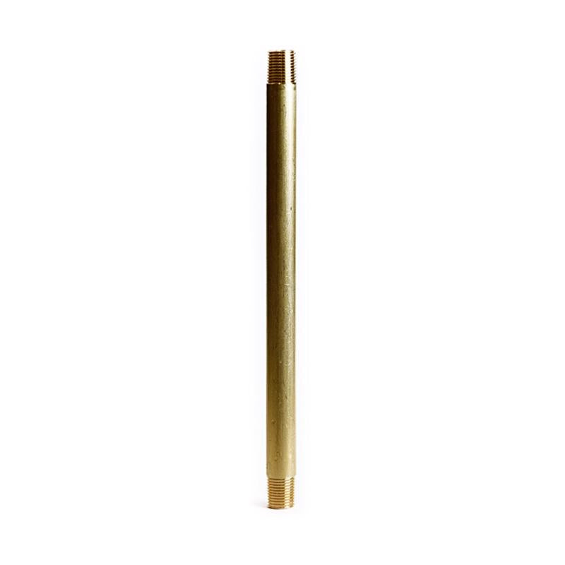 ATC 1/8 in. MPT X 1/8 in. D MPT Yellow Brass Nipple 6 in. L (Pack of 5)