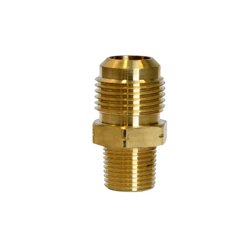 ATC 5/8 in. Flare X 3/8 in. D MPT Brass Connector (Pack of 5)