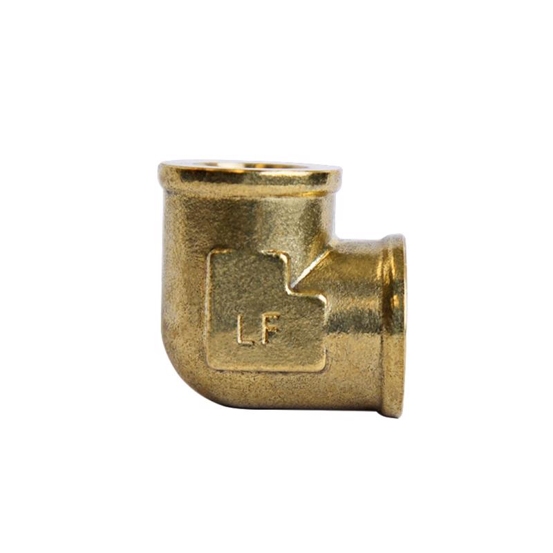 ATC 3/8 in. FPT X 1/4 in. D FPT Brass 90 Degree Elbow (Pack of 5)