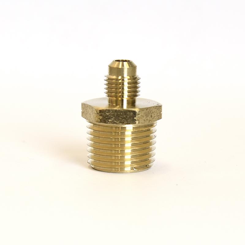 ATC 1/4 in. Flare X 1/2 in. D MPT Brass Adapter (Pack of 5)