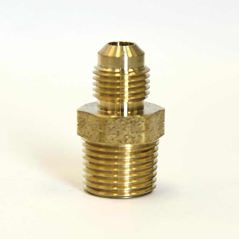 ATC 5/16 in. Flare X 3/8 in. D MPT Brass Adapter (Pack of 5)