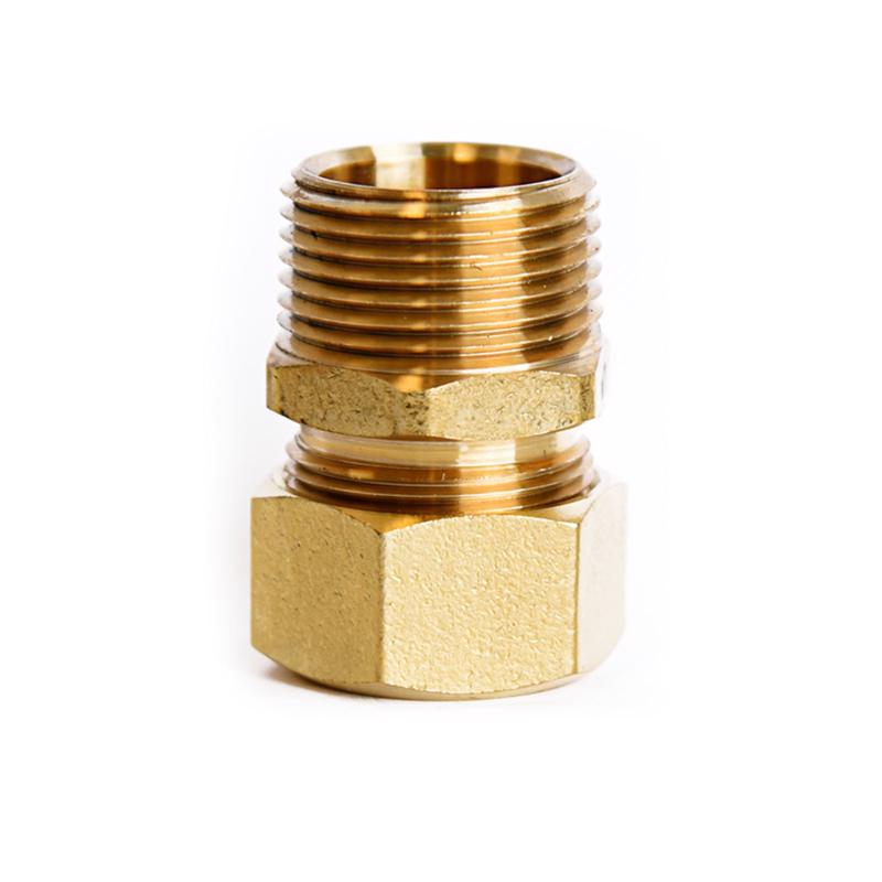 ATC 3/4 in. Compression X 3/4 in. D MPT Brass Connector (Pack of 5)