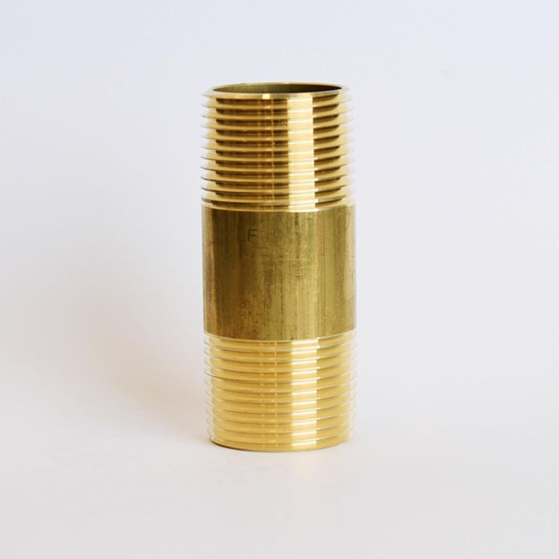 ATC 1 in. MPT X 1 in. D MPT Yellow Brass Nipple 3 in. L (Pack of 5)