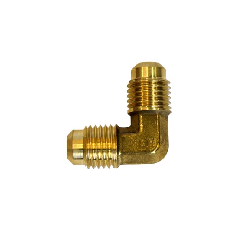 ATC 1/4 in. Flare X 1/4 in. D Flare Brass 90 Degree Elbow (Pack of 5)