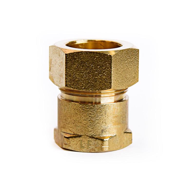 ATC 7/8 in. Compression X 3/4 in. D FPT Brass Coupling (Pack of 5)
