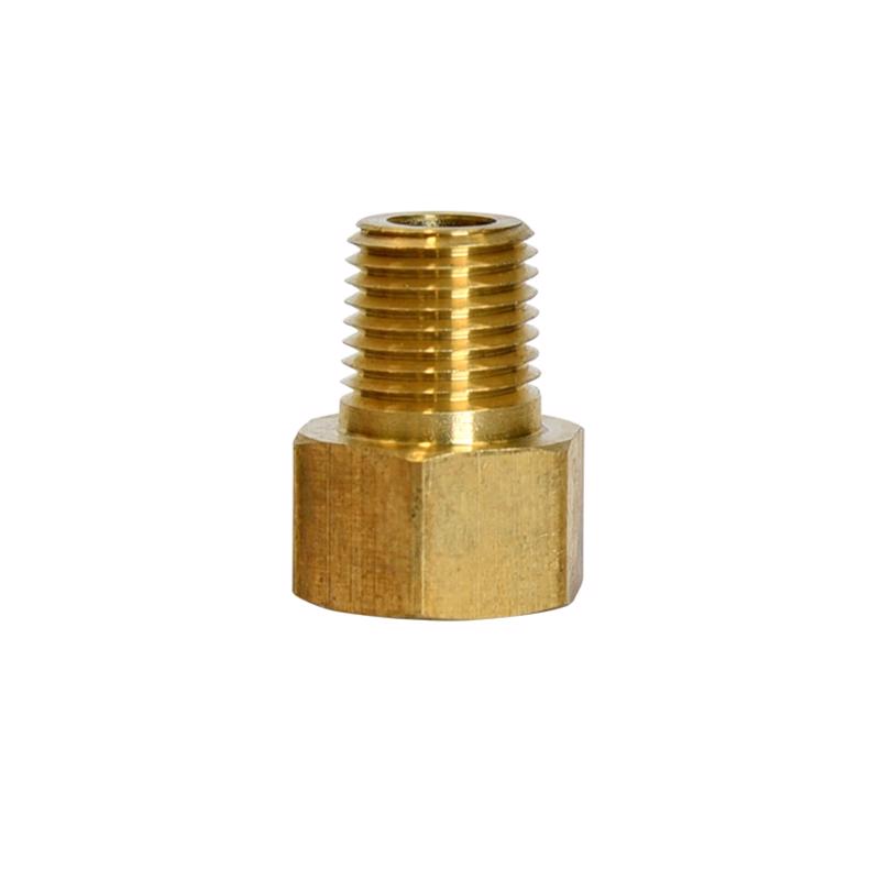 ATC 3/8 in. Flare X 1/4 in. D Male Brass Inverted Flare Adapter (Pack of 5)