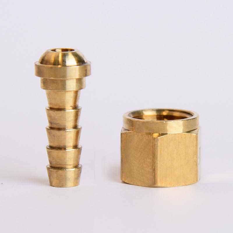 ATC Brass 1/4 in. D X 1/4 in. D Adapter 1 pk (Pack of 5)