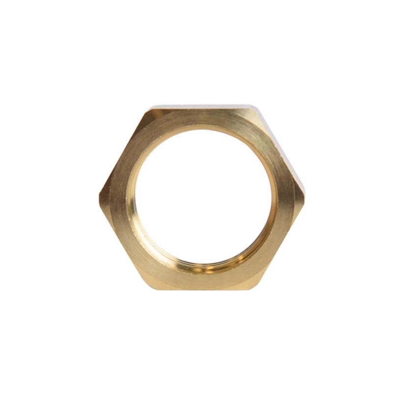 ATC Pipe Lock Nut 3/4 in. Yellow Brass 1 pc (Pack of 5)