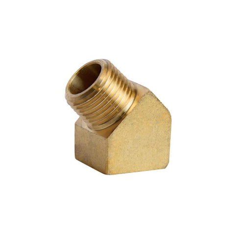 ATC 3/8 in. FPT X 3/8 in. D MPT Brass 45 Degree Street Elbow (Pack of 5)