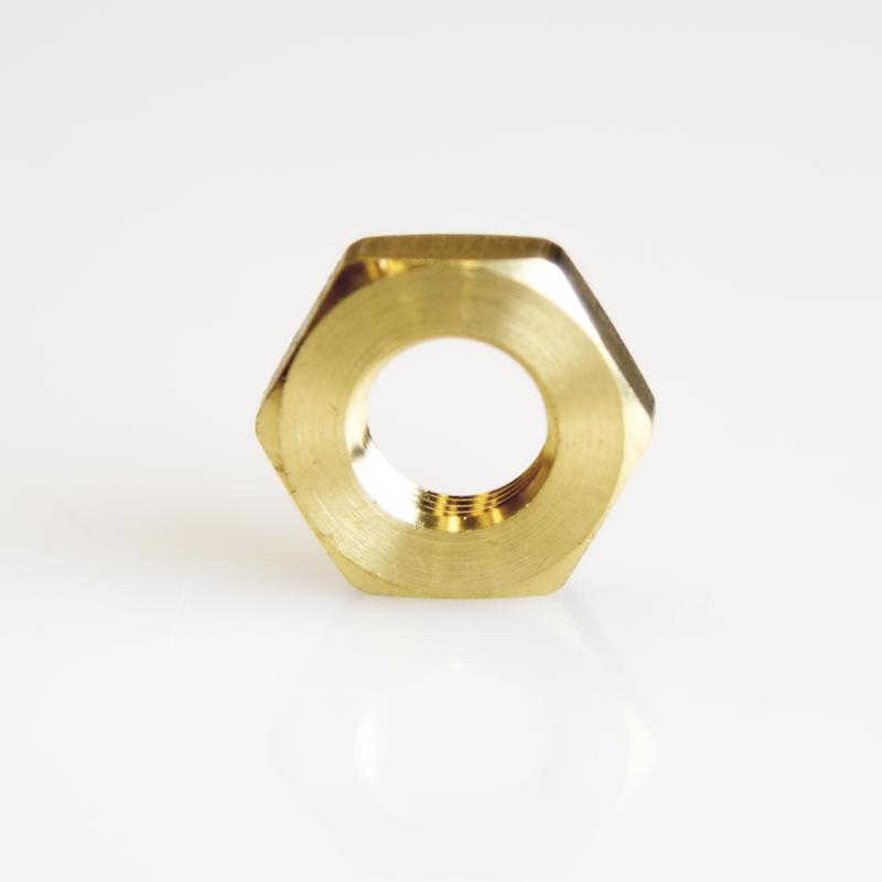 ATC Pipe Lock Nut 1/8 in. Yellow Brass 1 pc (Pack of 5)