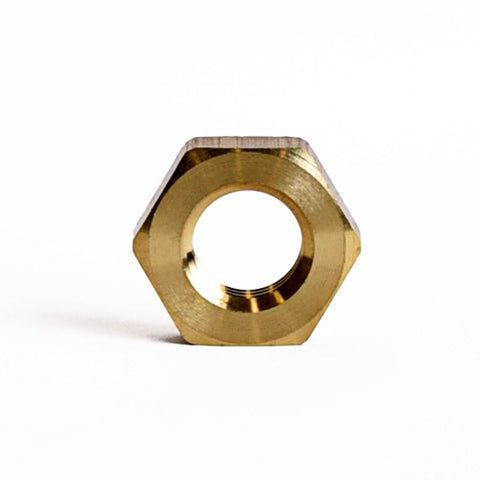 ATC Pipe Lock Nut 1/4 in. Yellow Brass 1 pc (Pack of 5)