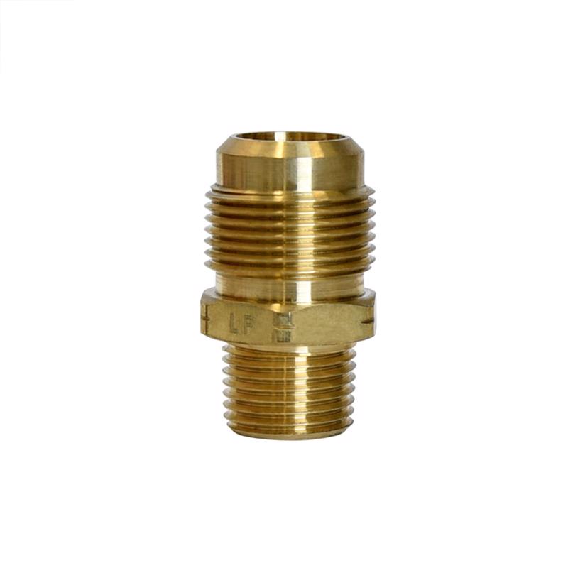 ATC 3/4 in. Flare X 1/2 in. D MPT Brass Adapter (Pack of 5)