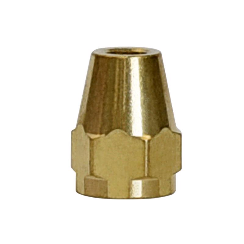 ATC 3/16 in. Flare bin Yellow Brass Nut (Pack of 5)