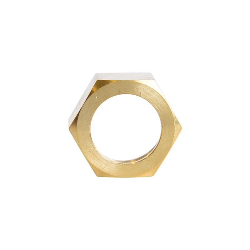 ATC 7/8 in. Compression X 7/8 in. D Compression Yellow Brass Nut (Pack of 5)