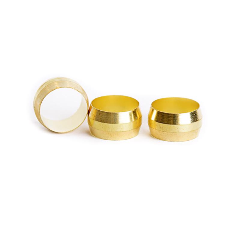 ATC 1/2 in. Compression X 1/2 in. D Compression Brass Sleeve (Pack of 5)