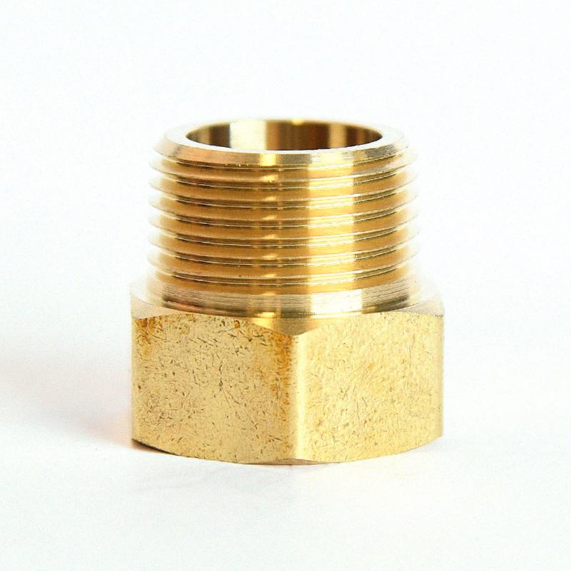 ATC Brass 3/4 in. D X 3/4 in. D Hose Adapter 1 pk (Pack of 5)