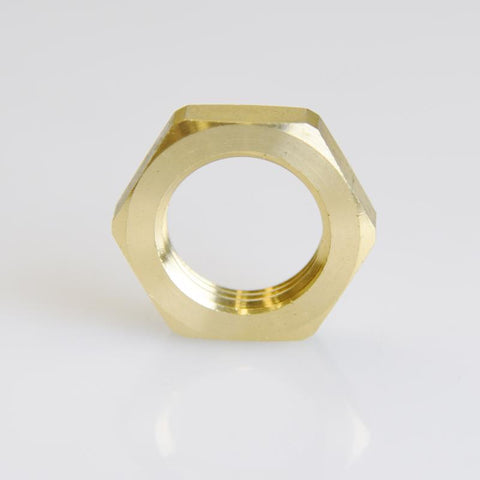 ATC Pipe Lock Nut 1/2 in. Yellow Brass 1 pc (Pack of 5)