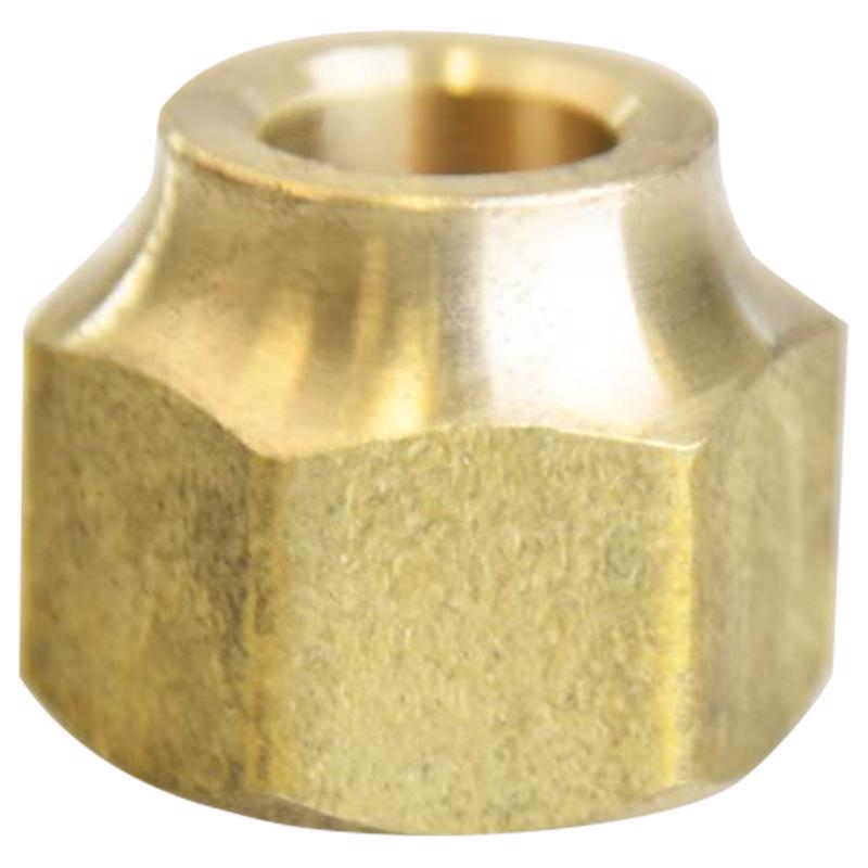 ATC 3/8 in. Flare Brass Forged Flare Nut (Pack of 5)
