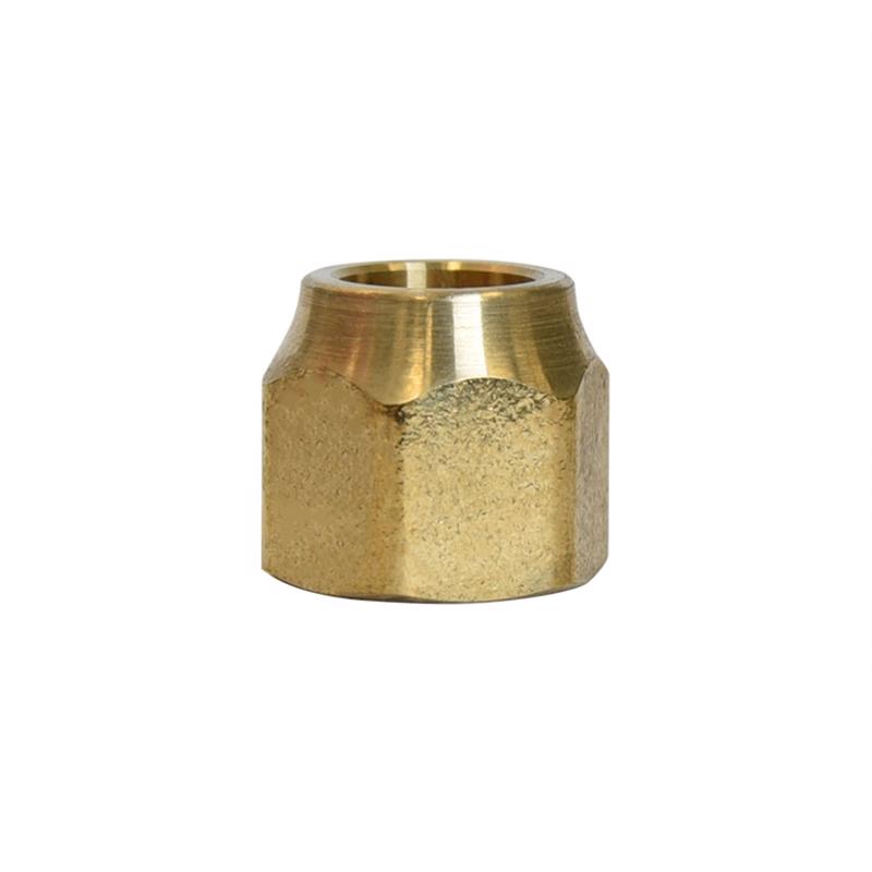 ATC 5/8 in. Flare Yellow Brass Forged Flare Nut (Pack of 5)