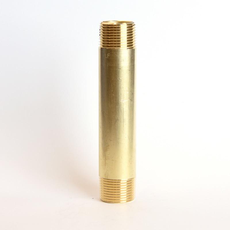ATC 3/4 in. MPT bin X 3/4 in. D MPT Yellow Brass Nipple 5 in. L (Pack of 5)