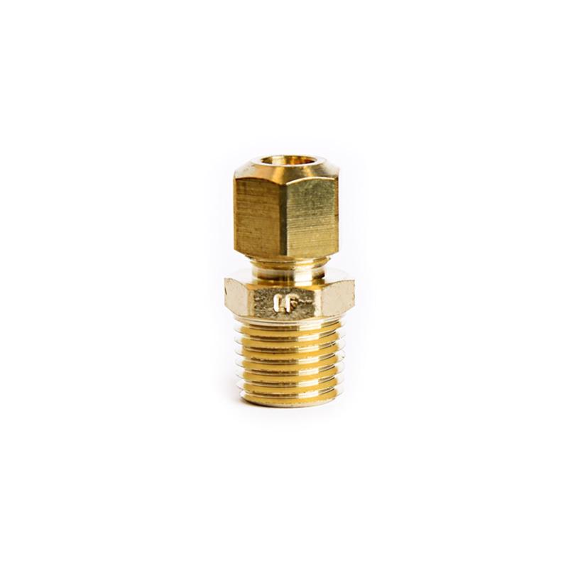 ATC 1/4 in. Compression X 1/4 in. D Male Brass Connector (Pack of 5)