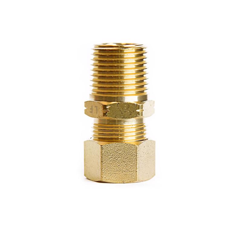 ATC 5/8 in. Compression X 1/2 in. D Male Brass Connector (Pack of 5)