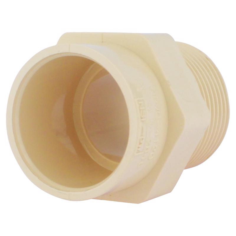 Charlotte Pipe FlowGuard 1 in. Socket X 1 in. D MPT CPVC Adapter