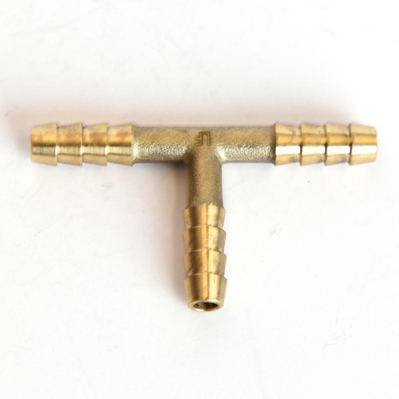 ATC Brass 1/4 in. D X 1/4 in. D Tee Connector 1 pk (Pack of 5)