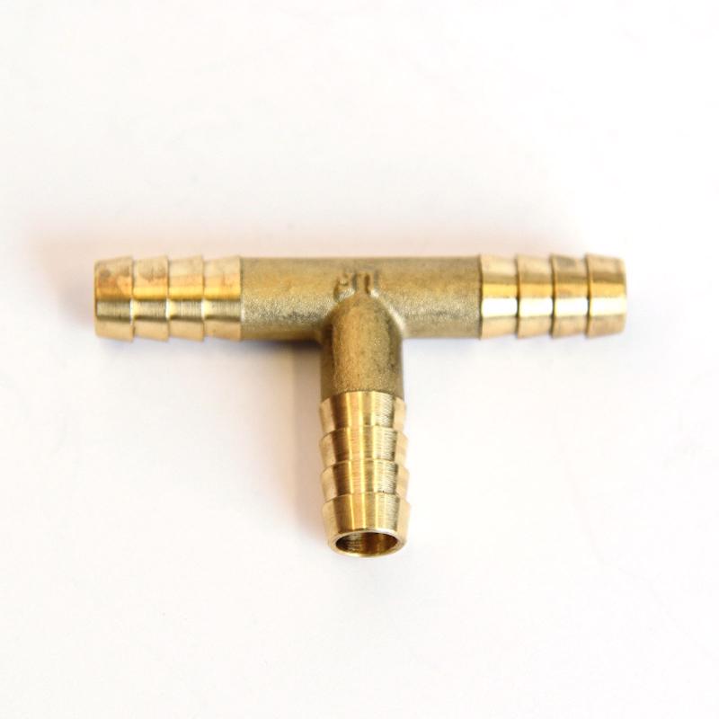 ATC Brass 3/8 in. D X 3/8 in. D Tee Connector 1 pk (Pack of 5)