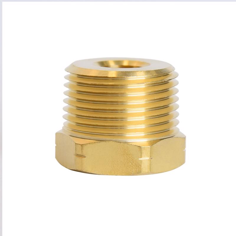 ATC 3/4 in. MPT X 1/4 in. D FPT Brass Hex Bushing (Pack of 5)