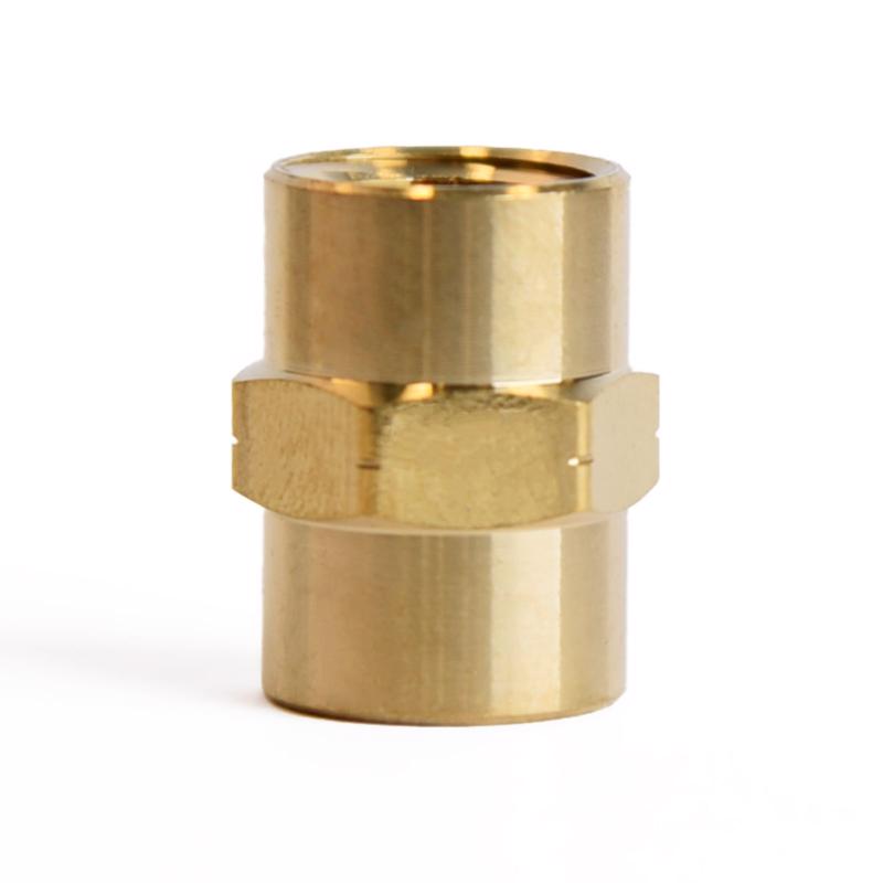 ATC 1/4 in. FPT X 1/4 in. D FPT Brass Coupling (Pack of 5)