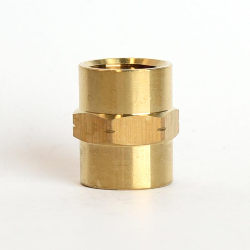 ATC 3/8 in. FPT X 3/8 in. D FPT Brass Coupling (Pack of 5)