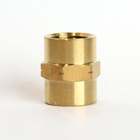 ATC 3/8 in. FPT X 3/8 in. D FPT Brass Coupling (Pack of 5)