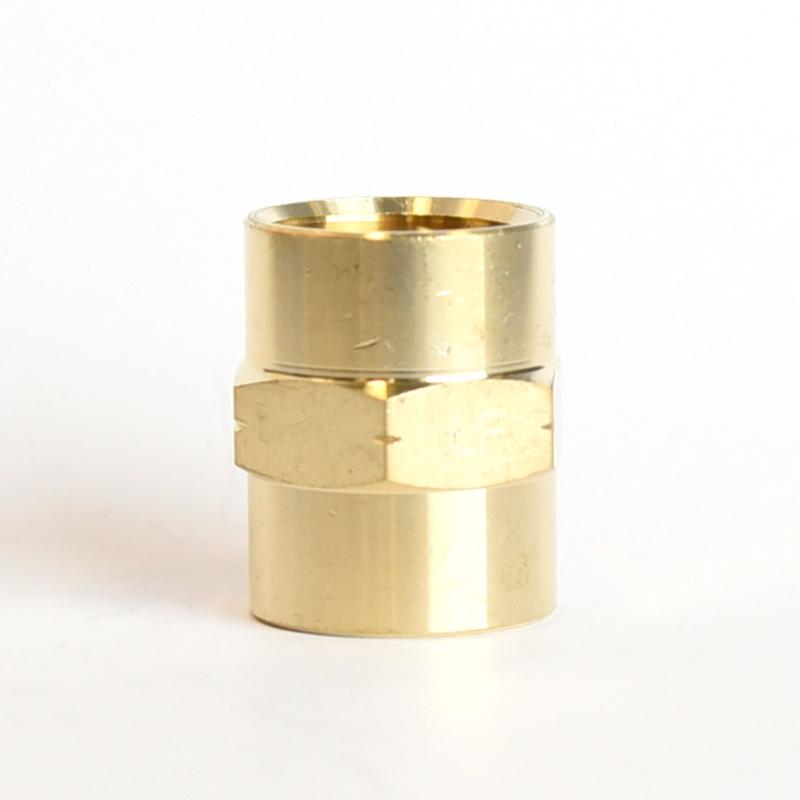 ATC 1/2 in. FPT X 1/2 in. D FPT Brass Coupling (Pack of 5)