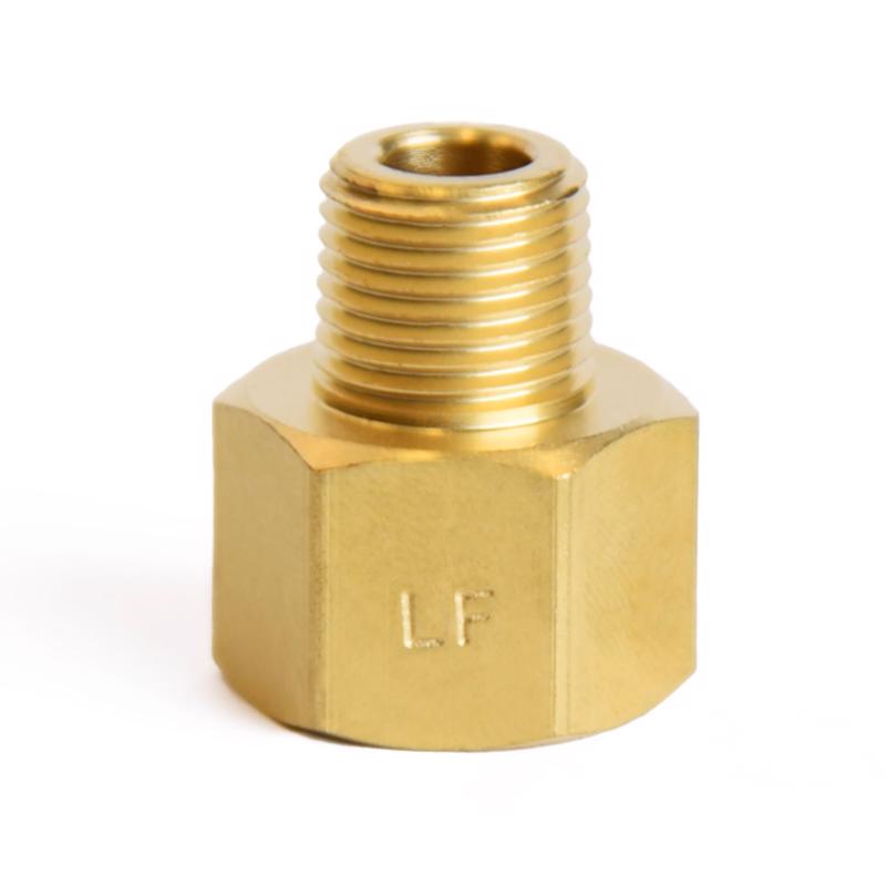 ATC 1/4 in. FPT X 1/8 in. D MPT Brass Reducing Coupling (Pack of 5)