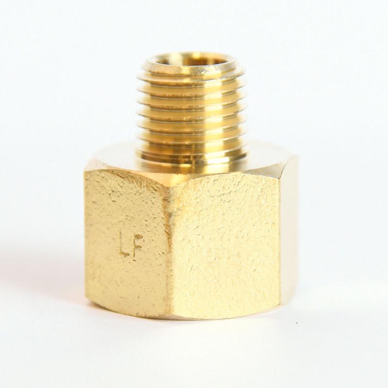 ATC 1/2 in. FPT X 1/4 in. D MPT Brass Reducing Coupling (Pack of 5)