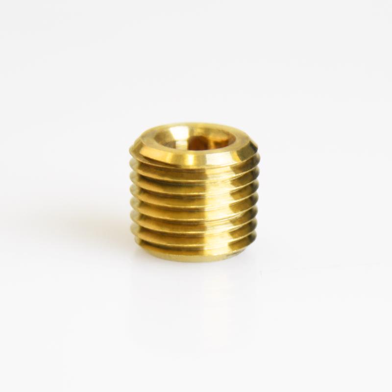 ATC 1/4 in. MPT Brass Counter Sunk Plug (Pack of 5)