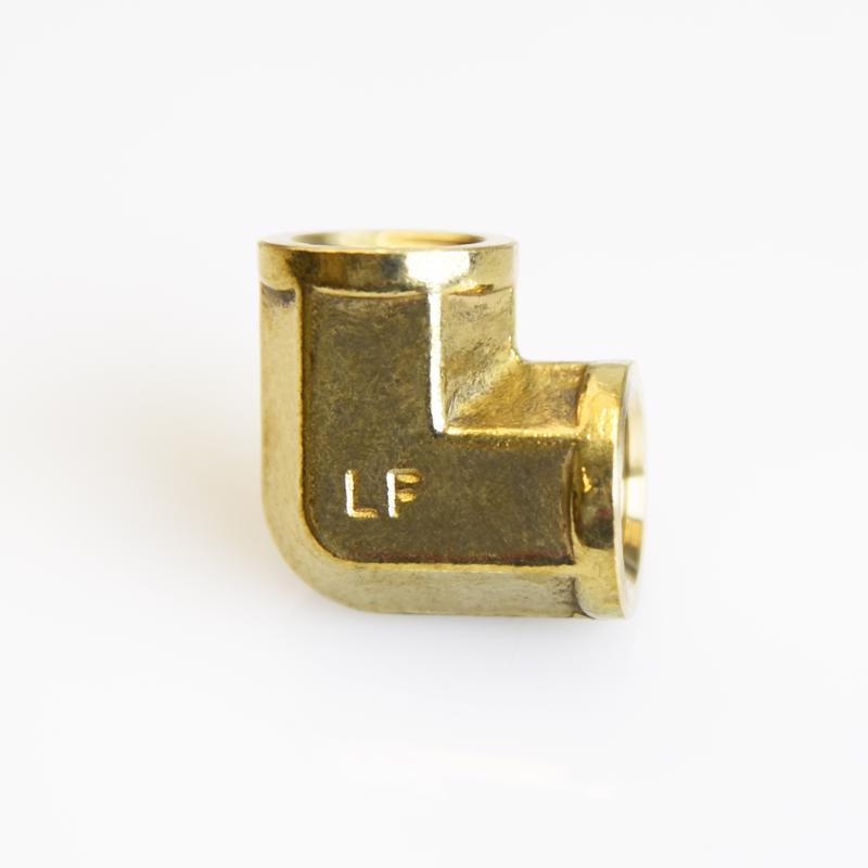 ATC 1/4 in. FPT X 1/4 in. D FPT Brass 90 Degree Elbow (Pack of 5)