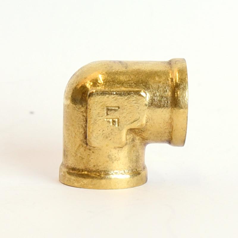 ATC 3/8 in. FPT X 3/8 in. D FPT Brass 90 Degree Elbow (Pack of 5)