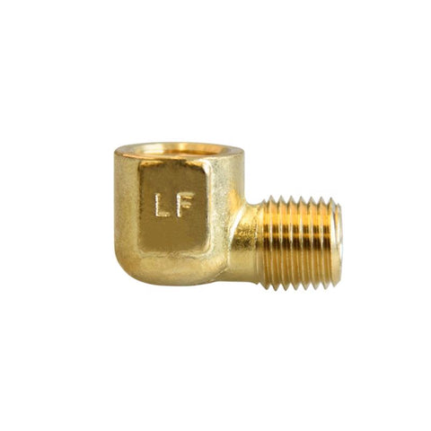 ATC 1/4 in. FPT X 1/4 in. D MPT Brass 90 Degree Street Elbow (Pack of 5)