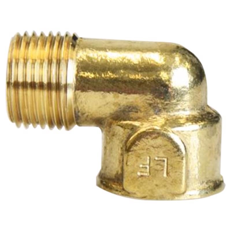 ATC 3/8 in. FPT X 3/8 in. D MPT Brass 90 Degree Street Elbow (Pack of 5)