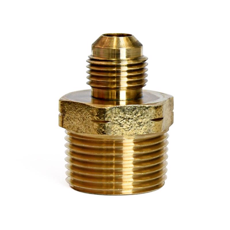 ATC 3/8 in. Flare X 3/4 in. D Male Brass Adapter (Pack of 5)