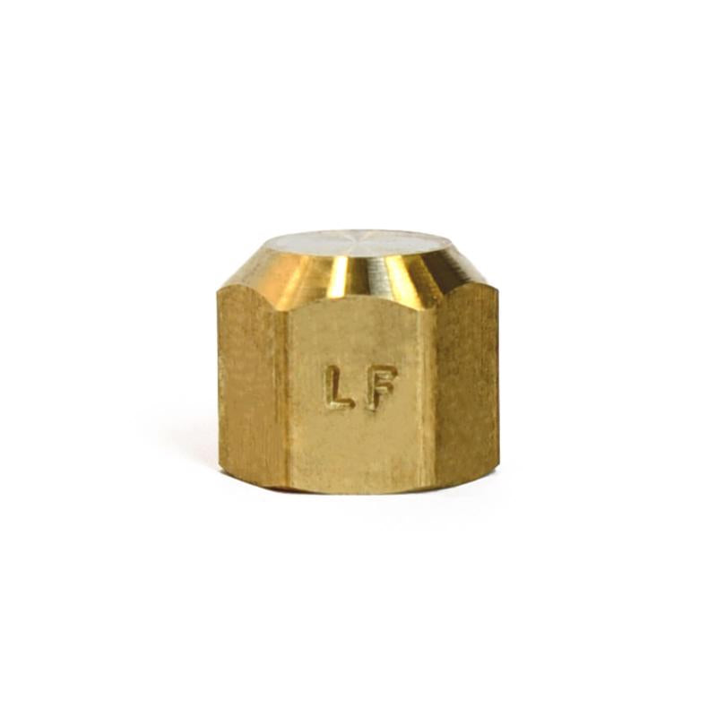 ATC 3/8 in. Flare Brass Cap (Pack of 5)