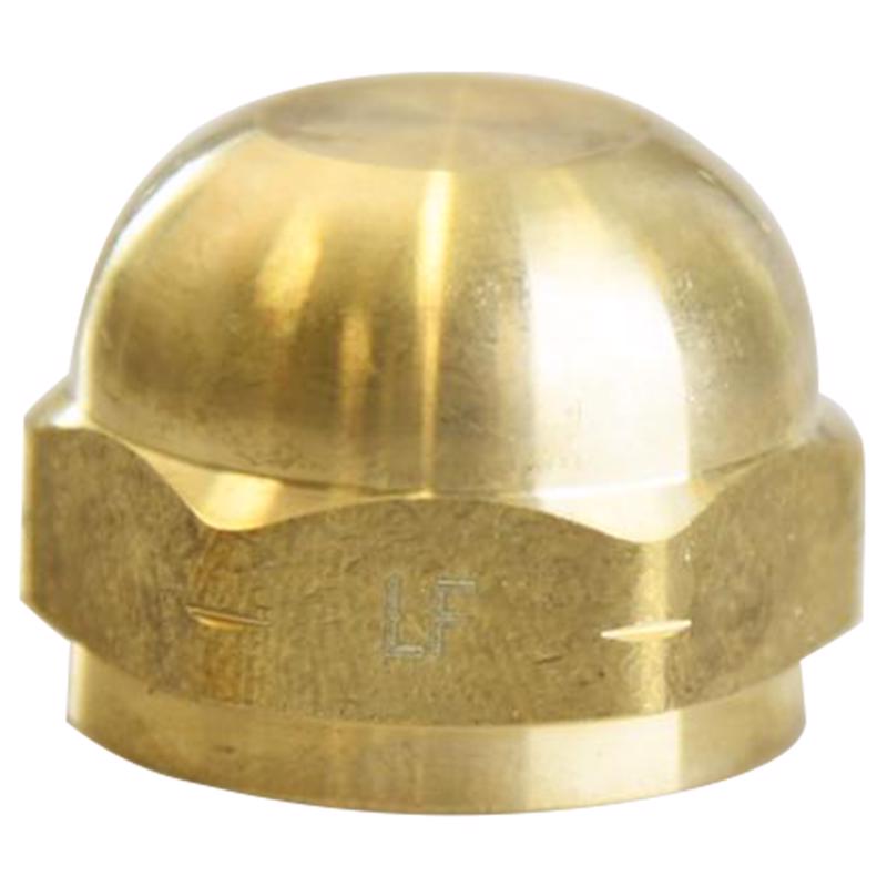 ATC 5/8 in. Flare Brass Cap (Pack of 5)