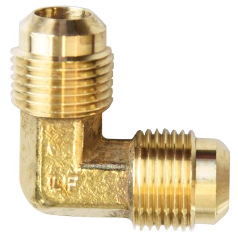ATC 1/2 in. Flare X 1/2 in. D Flare Brass 90 Degree Elbow (Pack of 5)
