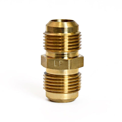 ATC 5/8 in. Flare X 5/8 in. D Flare Yellow Brass Union (Pack of 5)