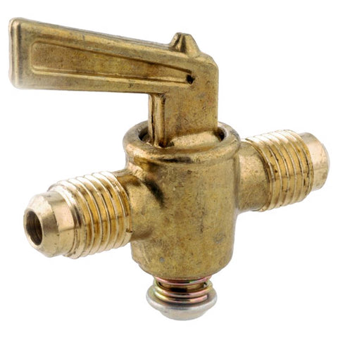 Anderson Metals 3/8 in. Flare in. X 3/8 in. Flare Brass Shut Off Cock (Pack of 5)