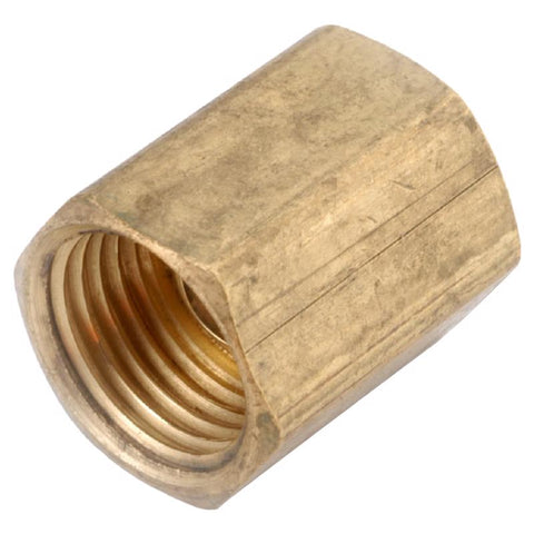 Anderson Metals 1/4 in. Inverted Flare in. Brass Union (Pack of 5)