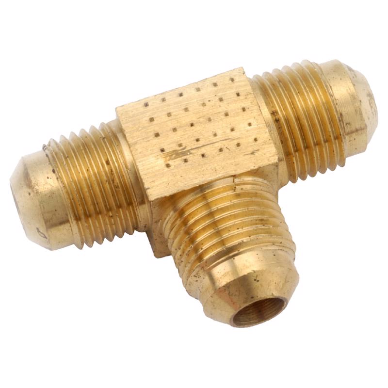 Anderson Metals 1/4 in. Male Flare in. Brass Tee (Pack of 5)